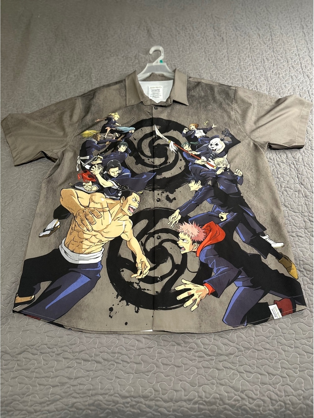 Loungefly Jujutsu Kaisen Anime Button Up Shirt 3XL